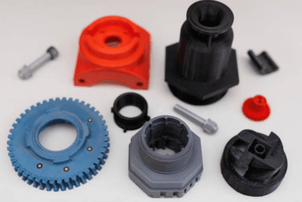 End-use plastic components